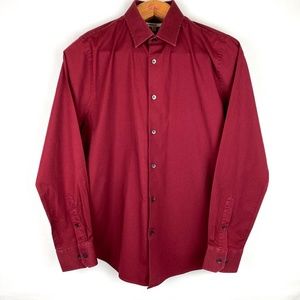 Express Mens 1MX Extra Slim Fit Button Down Shirt